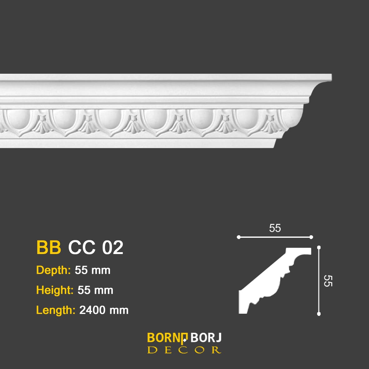 ابزار گلویی تخم مرغی, ابزار گلویی طرح تخم مرغی, Egg and Dart Victorian, Egg and Dart Crown Molding, گچبری اروپا ,برنا برج